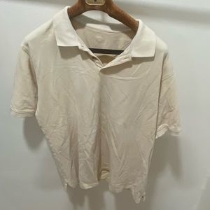 White Madda fella polo